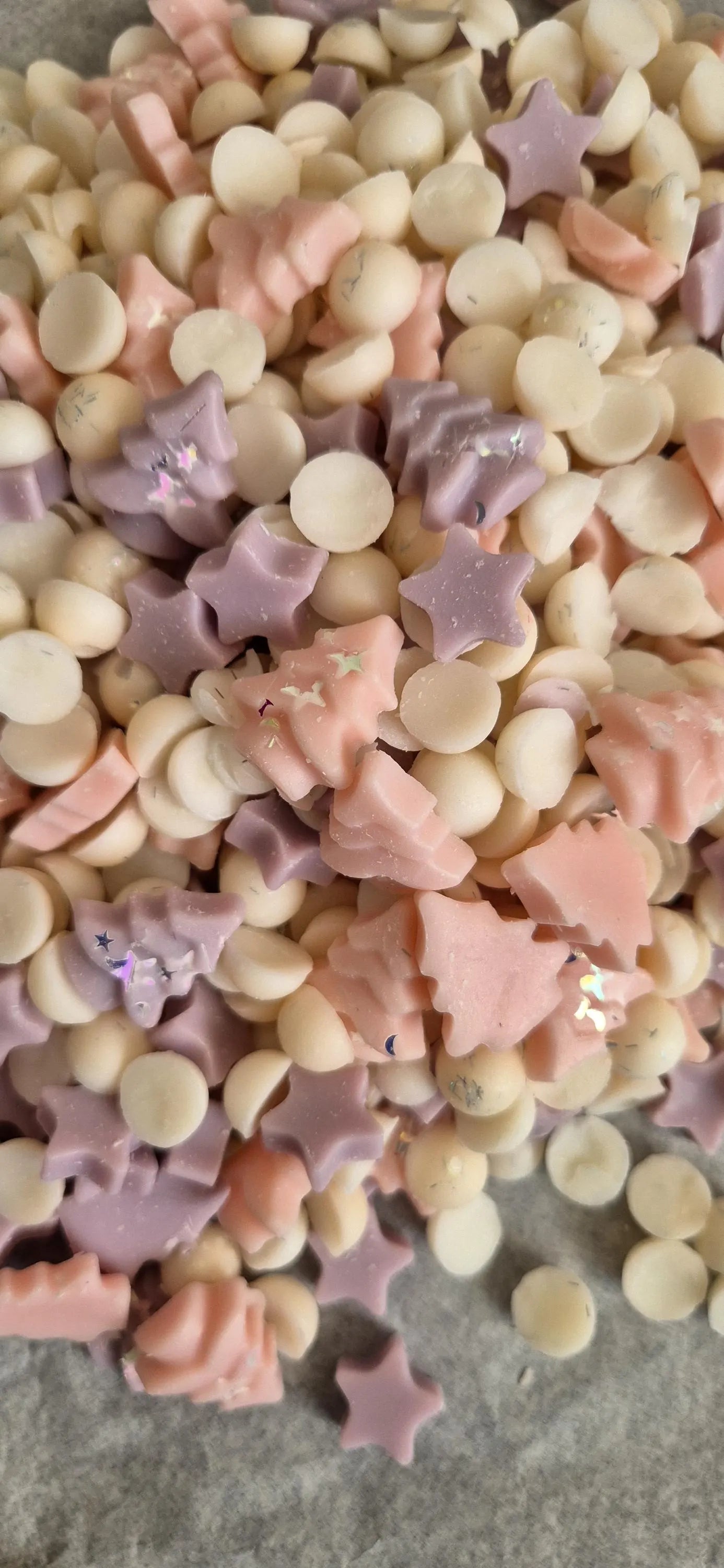 CLEARANCE North Pole Wax Melt Mini Shapes in Glass Jar