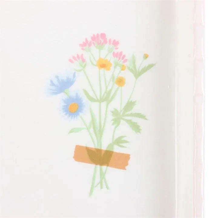 Have a Beautiful Day Floral Ceramic Trinket Tray Dish