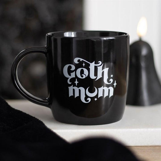 Black Goth Mum Ceramic Mug