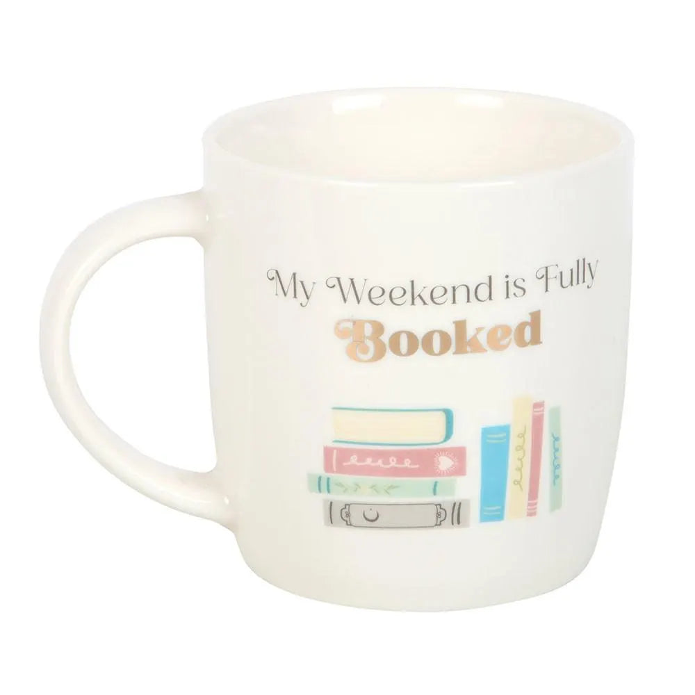 CLEARANCE My Weekend Is Fully Booked Ceramic Mug