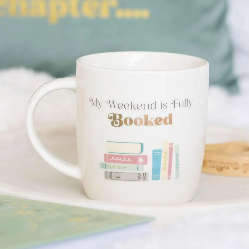 CLEARANCE My Weekend Is Fully Booked Ceramic Mug