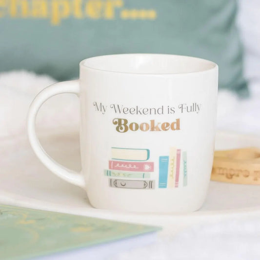 CLEARANCE My Weekend Is Fully Booked Ceramic Mug