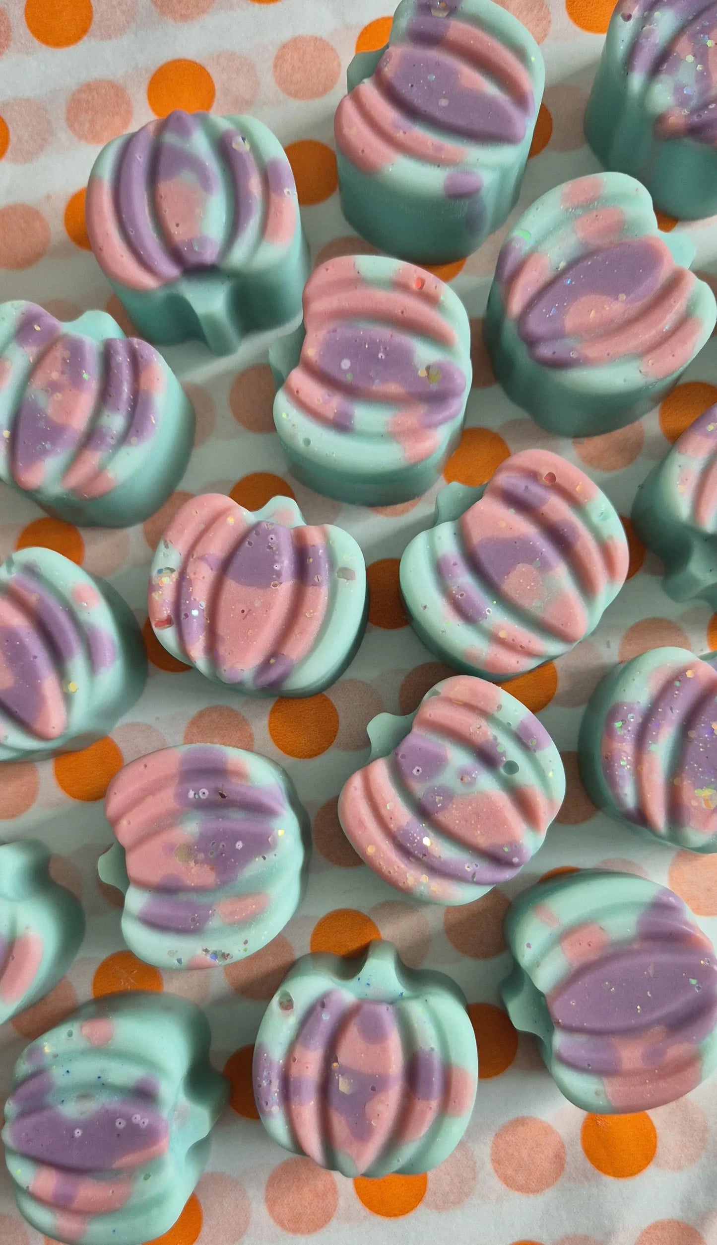 CLEARANCE Vanilla Pumpkin Marshmallow Wax Melt Pumpkins