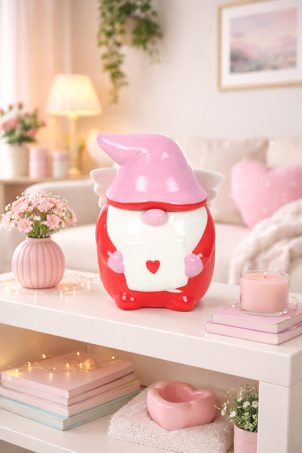 Cupid Gonk Valentines Ceramic Wax Warmer