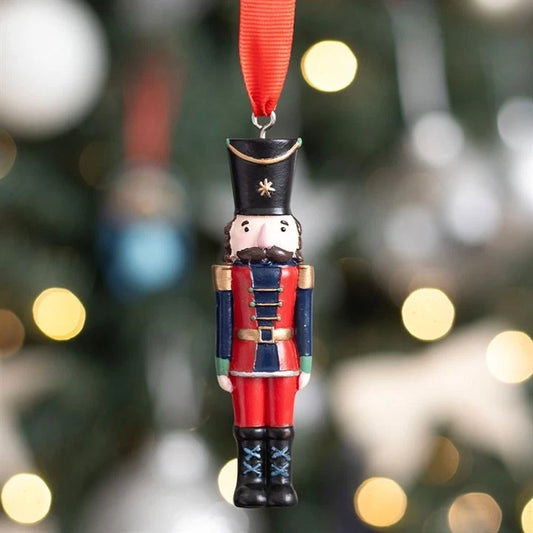 CLEARANCE Nutcracker Christmas Hanging Ornament Bauble